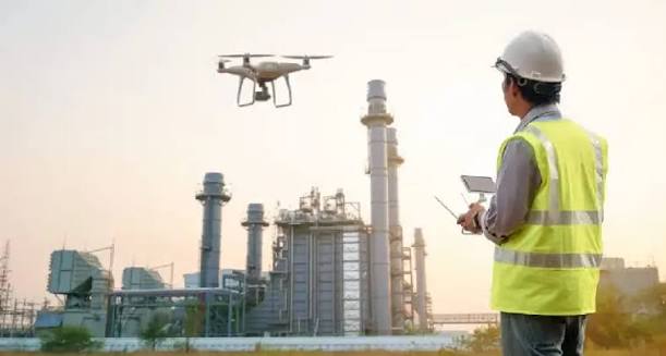 Zenmuse H30T for oil and gas facility inspection in Africa