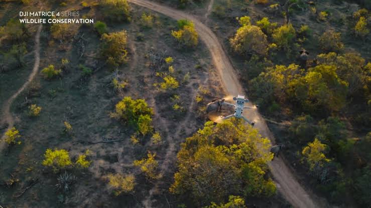 DJI enterprise drones for wildlife protection and conservation across Africa