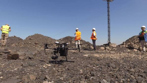 Zenmuse L3 LiDAR payload for mining surveys across Africa