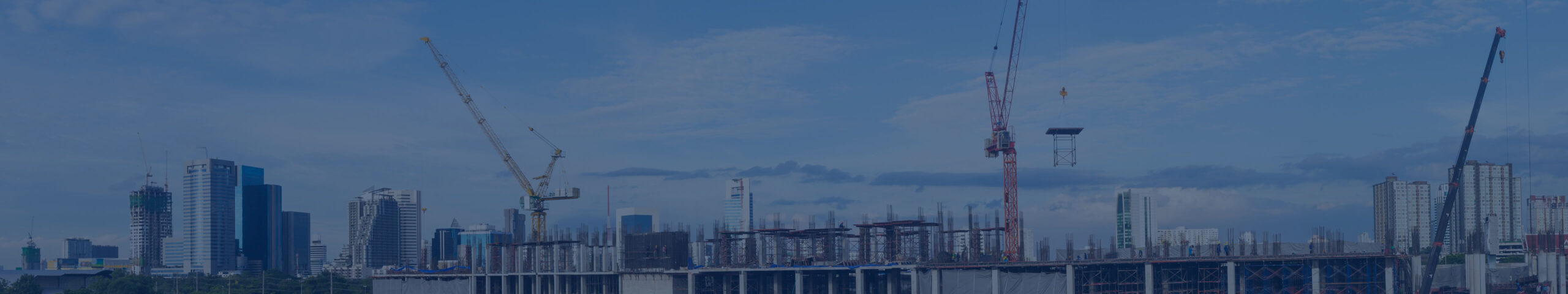 DJI drone supporting construction progress management