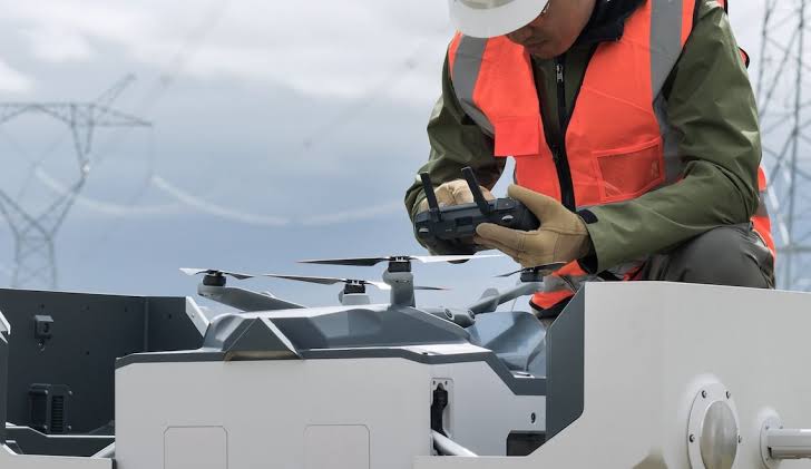 DJI Zenmuse V1 for industrial work zone communication